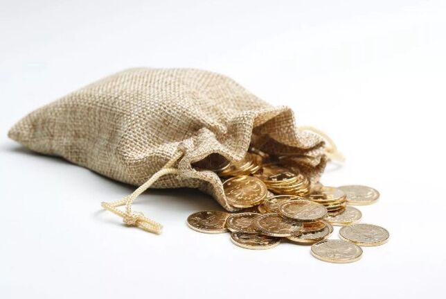 Beutel voller Geld